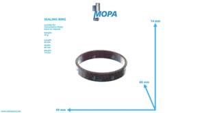 SEALING RING - 11158143 suitable for Volvo/Volvo Penta engines