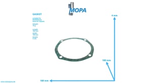 GASKET - 12019891 suitable for MWM & Deutz engines
