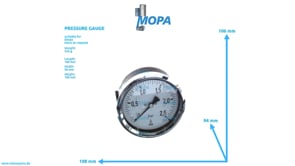 PRESSURE GAUGE - 12153427 suitable for Deutz engines