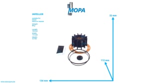 IMPELLER - 12155428 suitable for Deutz engines