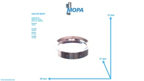 VENTILSITZRING - 12301227 passend für MWM & Deutz Motoren