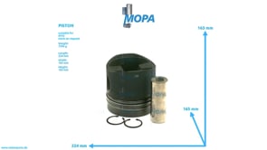 PISTON - 5500304117 suitable for MTU engines