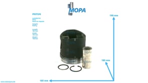PISTON - 5550301618 suitable for MTU engines PISTON - 5550301618 suitable for MTU engines