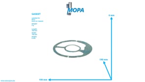 DICHTUNG - 5552040580 passend für MTU Motoren