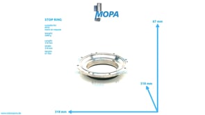 TRACK-RING - 5582531238 suitable for MTU engines