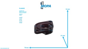 FLANGE - 51063120070 suitable for MAN D engines