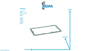 DICHTUNG - 5600140080 passend für MTU Motoren