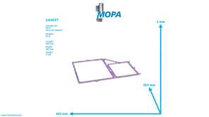 GASKET - 5730110380 suitable for MTU engines