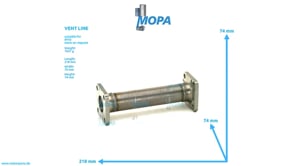 VENT LINE - 5800100270 suitable for MTU engines VENT LINE - 5800100270 suitable for MTU engines