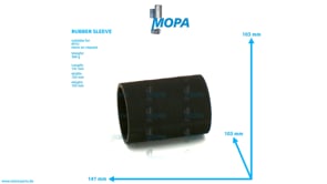 RUBBER SLEEVE - 700368089004 suitable for MTU engines RUBBER SLEEVE - 700368089004 suitable for MTU engines