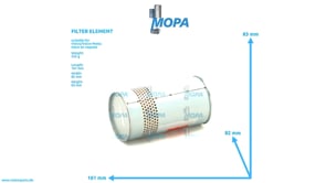 FILTER ELEMENT - 876069 suitable for Volvo/Volvo Penta engines