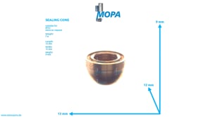 SEALING CONE - 915005006002 suitable for MTU engines