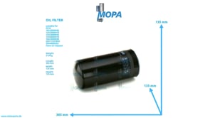 OELFILTER - 0031845301 passend für MTU Motoren OELFILTER - 0031845301 passend für MTU Motoren