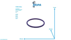 TORIC SEAL - 949659 suitable for Volvo/Volvo Penta engines