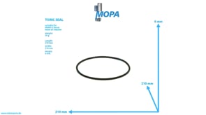 TORIC SEAL - 01166195 suitable for MWM & Deutz engines