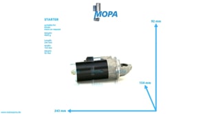 ANLASSER - 01183599 passend für Deutz Motoren