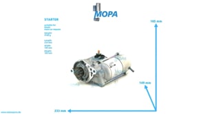 ANLASSER - 04112210 passend für Deutz Motoren