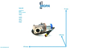 VALVE - 04118998 suitable for Deutz engines