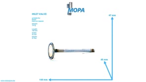 INLET VALVE - 04283380 suitable for Deutz engines