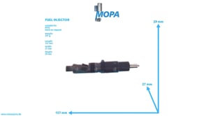 FUEL INJECTOR - 0040171821 suitable for MTU engines FUEL INJECTOR - 0040171821 suitable for MTU engines