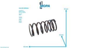 VALVE SPRING - 04063733 suitable for MWM & Deutz engines VALVE SPRING - 04063733 suitable for MWM & Deutz engines