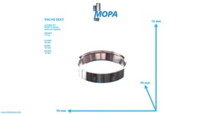 VALVE SEAT - 12028167 suitable for MWM & Deutz engines