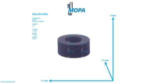 SEALING RING - 12152193 suitable for Deutz engines