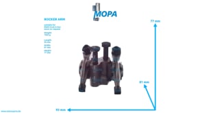 ROCKER ARM - 51042027002 suitable for MAN D engines