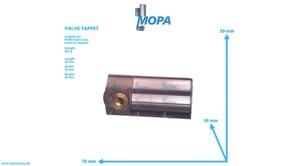 VALVE TAPPET - 51043010125 suitable for MAN D-engines