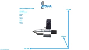 SPEED TRANSMITTER - 51271207030 suitable for MAN D engines