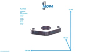 FLANGE - 5509970050 suitable for MTU engines
