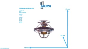 THERMAL ACTUATOR - 0052032675 suitable for MTU engines
