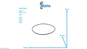 TORIC SEAL - 01153963 suitable for Deutz engines