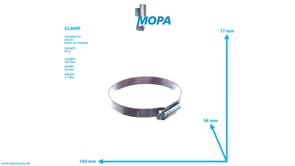 CLAMP - 01148605 suitable for Deutz engines CLAMP - 01148605 suitable for Deutz engines