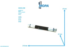 HOSE LINE - 01230072 suitable for Deutz engines