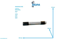 WAISTED STUD - 02016395 suitable for MWM & Deutz engines