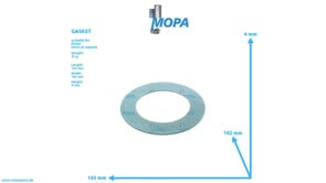 GASKET - 01153989 suitable for Deutz engines