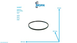 DICHTUNG - 03376649 passend für MWM & Deutz Motoren DICHTUNG - 03376649 passend für MWM & Deutz Motoren
