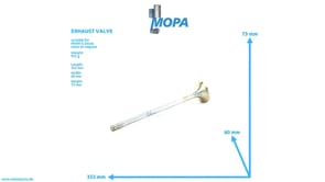 EXHAUST VALVE - 04079263 suitable for MWM & Deutz engines