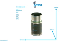 CYLINDER LINER - 04253772 suitable for Deutz engines