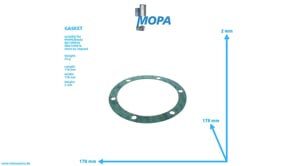 DICHTUNG - 02155206 passend für MWM & Deutz Motoren