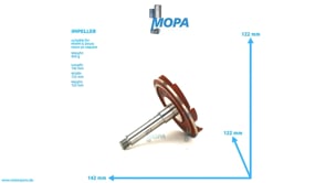 IMPELLER - 12162669 suitable for MWM & Deutz engines
