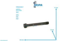 STRESS BOLT - 12185331 suitable for MWM & Deutz engines