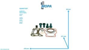 GASKET SET - 12211964 suitable for MWM & Deutz engines