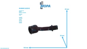 RUBBER SLEEVE - 04207290 suitable for Deutz engines