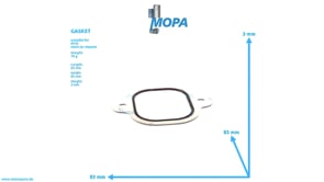 DICHTUNG - 4571410080 passend für MTU Motoren