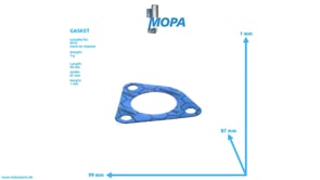GASKET - 5062030580 suitable for MTU engines GASKET - 5062030580 suitable for MTU engines