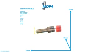 INJECTION NOZZLE - 51101020242 suitable for MAN D engines
