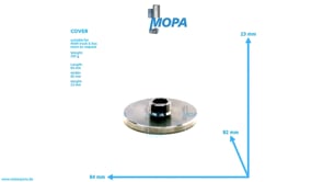 COVER - 51916050118 suitable for MAN D-engines