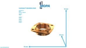 CAMSHAFT BEARING PAIR - 5550510118 suitable for MTU engines CAMSHAFT BEARING PAIR - 5550510118 suitable for MTU engines